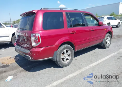 2006 Honda Pilot Ex-L from USA, damaged, VIN 5FNYF28676B000593